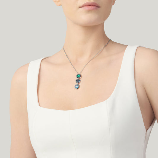 PENDENTE CASCATA BLUE IVY - GIOVANNI RASPINI