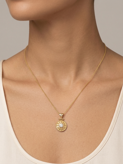Ciondolo granulato diamante