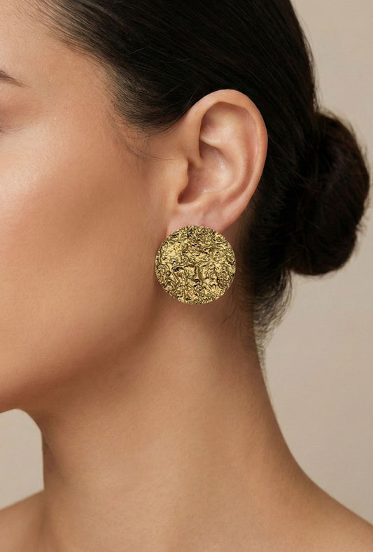 Orecchini a medaglione