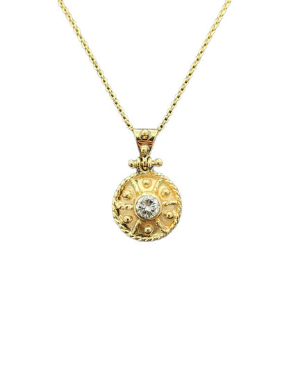 Ciondolo granulato diamante