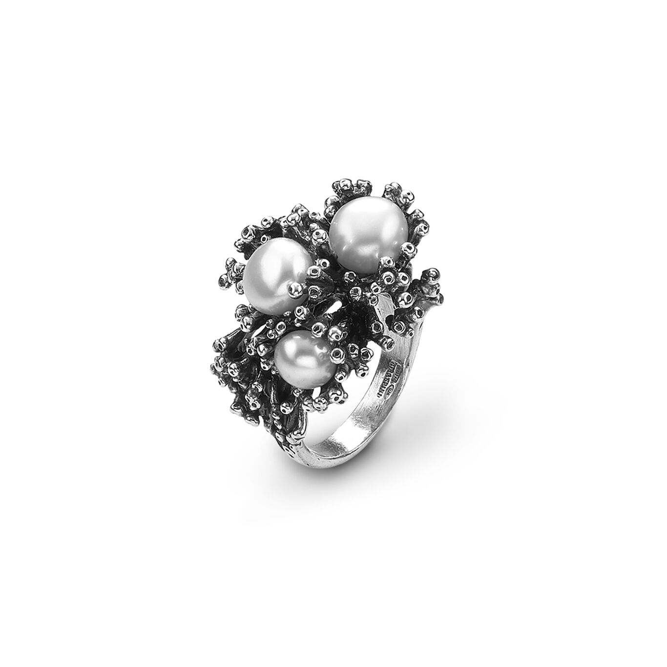 ANELLO ANEMONE GRANDE - GIOVANNI RASPINI