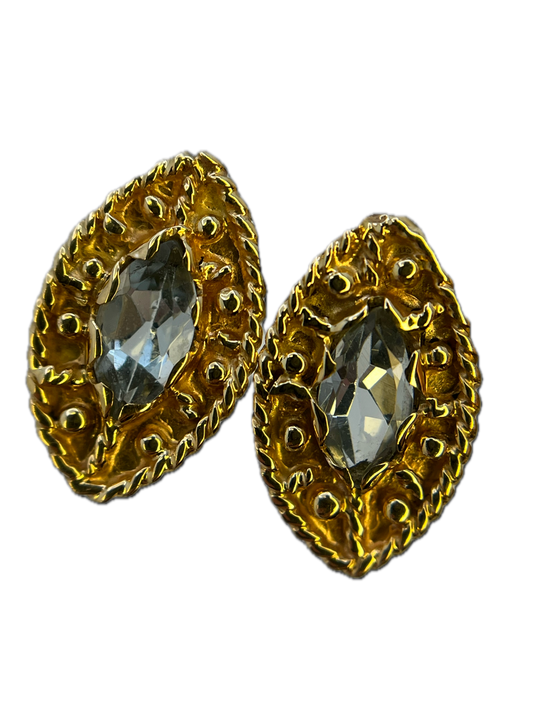 Orecchini Granulati Acquamarina