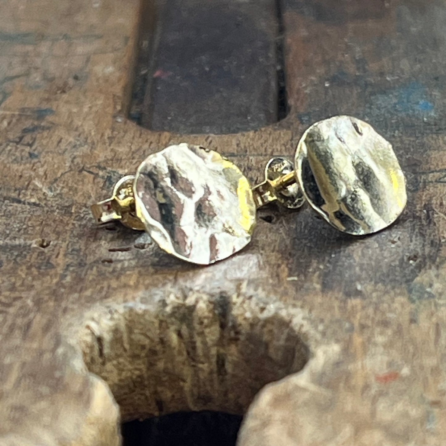 Bracciale martellato in Argento