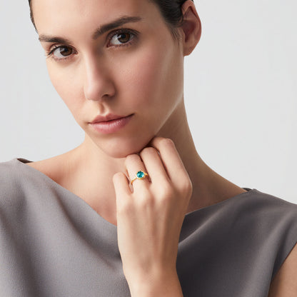 ANELLO LOOP AZZURRO - GIOVANNI RASPINI