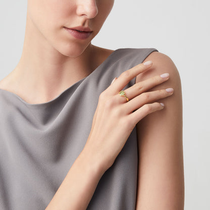 ANELLO LOOP VERDE LIME - GIOVANNI RASPINI