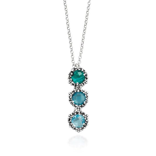 PENDENTE CASCATA BLUE IVY - GIOVANNI RASPINI