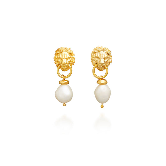 ORECCHINI LEONE E PERLA - GIOVANNI RASPINI